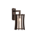 Kalco Lighting Ronan 17.5-in 1 Light Socket Bronze Dusk Outdoor Wall Sconce