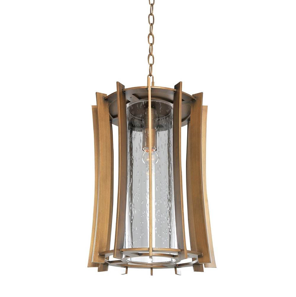 Kalco Lighting Ronan 8.5-in 1 Light Socket Modern Bronze Outdoor Pendant