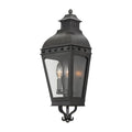 Kalco Lighting Winchester Outdoor Winchester Outdoor 20.25-in 2 Light Socket Aged Iron Wall Sconce