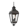 Kalco Lighting Winchester Outdoor Winchester Outdoor 10-in 3 Light Socket Aged Iron Pendant