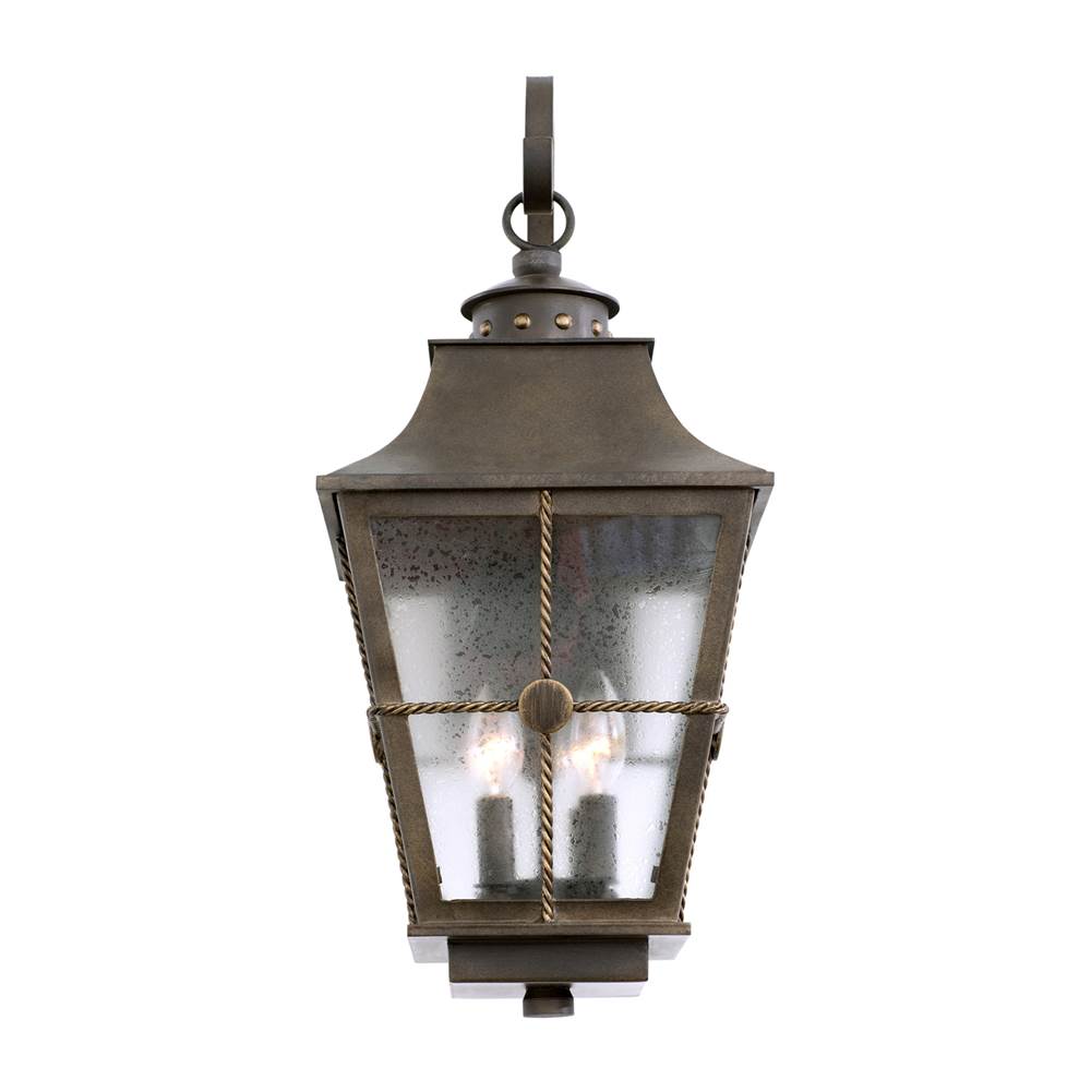 Kalco Lighting Belle Grove Belle Grove 29.5-in 4 Light Socket Aged Bronze Wall Sconce