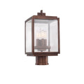 Kalco Lighting Chester Outdoor Chester Outdoor 16-in 4 Light Socket Copper Patina Outdoor Post Mount