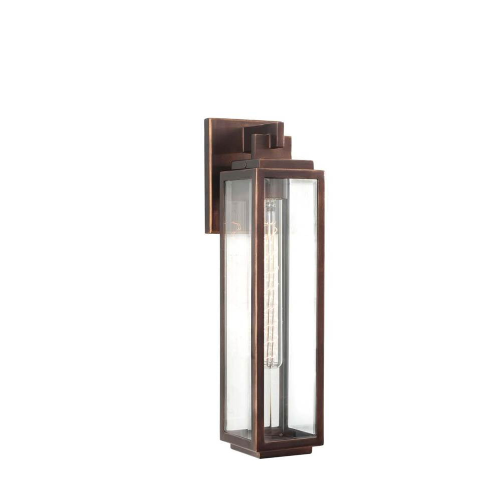 Kalco Lighting 403822CP Copper Patina Chester Outdoor 20-in 1 Light Socket Copper Patina Outdoor Wall Sconce Image 1