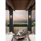 Kalco Lighting Chester Outdoor Chester Outdoor 20-in 1 Light Socket Copper Patina Outdoor Wall Sconce