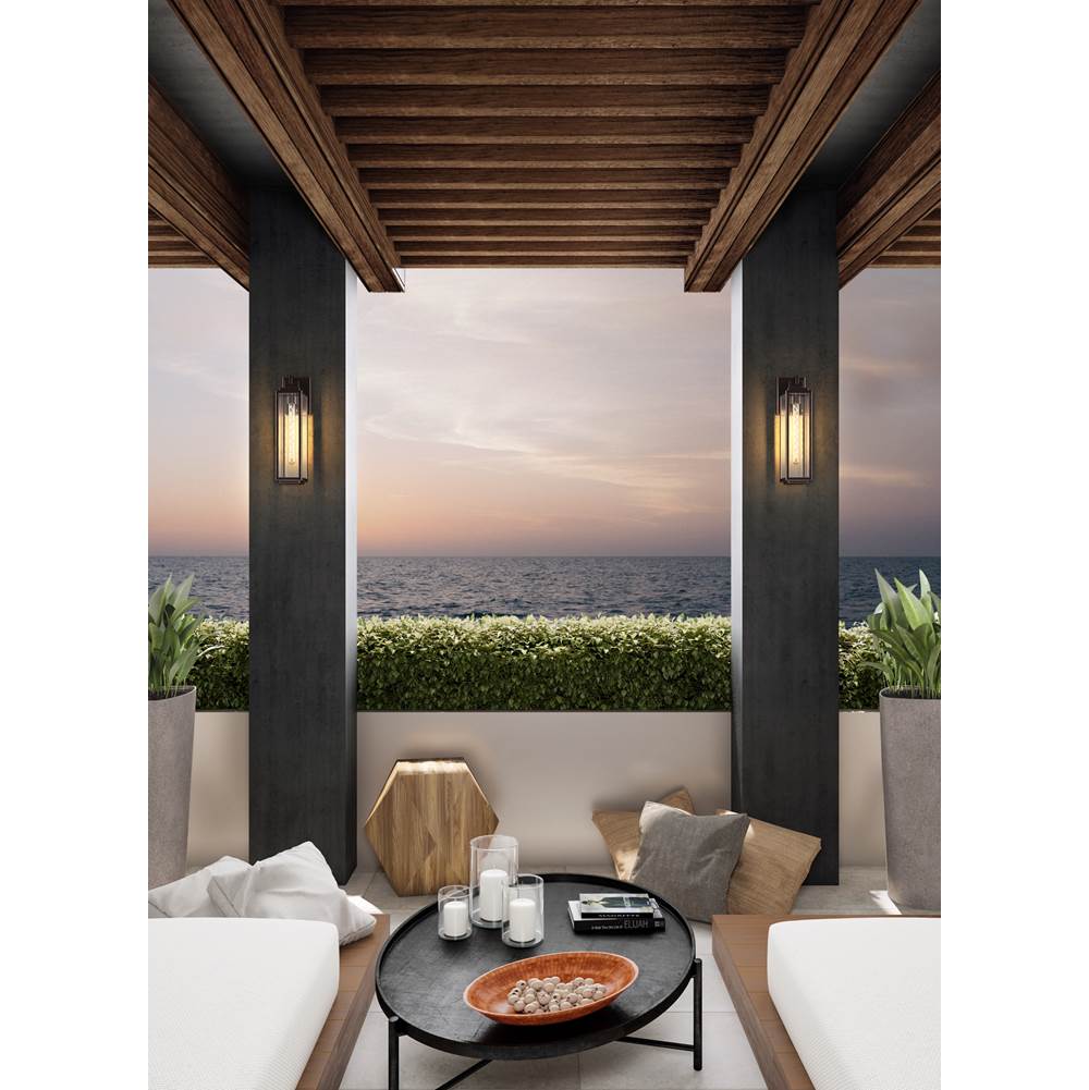 Kalco Lighting Chester Outdoor Chester Outdoor 20-in 1 Light Socket Copper Patina Outdoor Wall Sconce