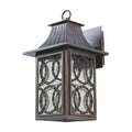 Kalco Lighting Monterey Outdoor Monterey Outdoor 14.5-in 1 Light Socket Aged Bronze Wall Sconce