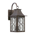 Kalco Lighting Monterey Outdoor Monterey Outdoor 26-in 3 Light Socket Aged Bronze Wall Sconce