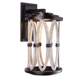 Kalco Lighting Belmont Outdoor Belmont Outdoor 24-in 1 Light Led Florence Gold Outdoor Wall Sconce