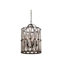 Kalco Lighting Belmont 19-in 5 Light Socket Florence Gold Outdoor Pendant