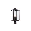Kalco Lighting Lakewood Outdoor Lakewood Outdoor 26-in 4 Light Socket Aged Iron Outdoor Post Mount