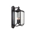 Kalco Lighting Lakewood Outdoor Lakewood Outdoor 28-in 4 Light Socket Aged Iron Wall Sconce