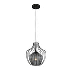 Kalco Lighting 404850CM Chemical Stainless Steel Emilia 12-in 1 Light Socket Chemical Stainless Steel Pendant Image 1