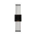 Kalco Lighting 404922MB Matte Black Drew 19-in 1 Light Led Matte Black Outdoor Wall Sconce Image 1