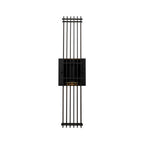 Kalco Lighting 404922MB Matte Black Drew 19-in 1 Light Led Matte Black Outdoor Wall Sconce Image 1