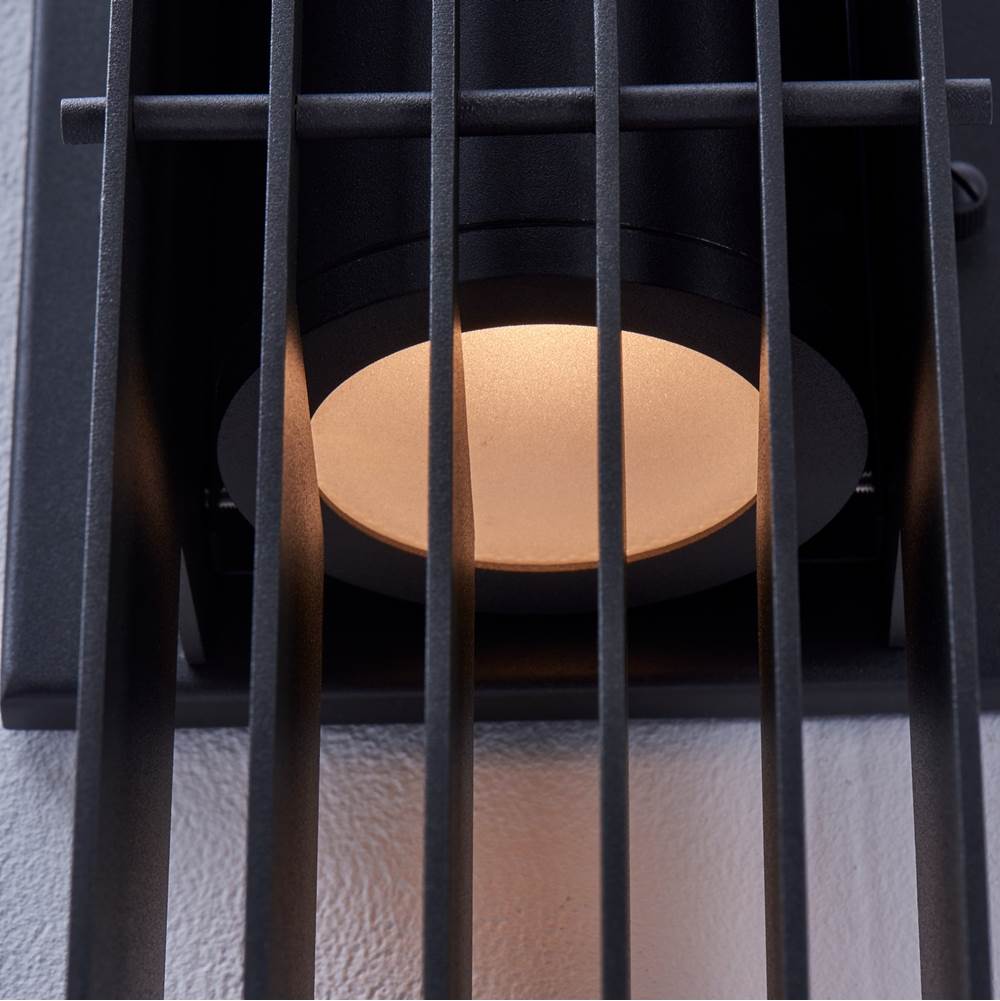 Kalco Lighting 404924MB Matte Black Drew Outdoor 30-in 1 Light Led Matte Black Outdoor Wall Sconce Image 2