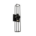 Kalco Lighting Eames 19-in 2 Light Led Matte Black Outdoor Wall Sconce