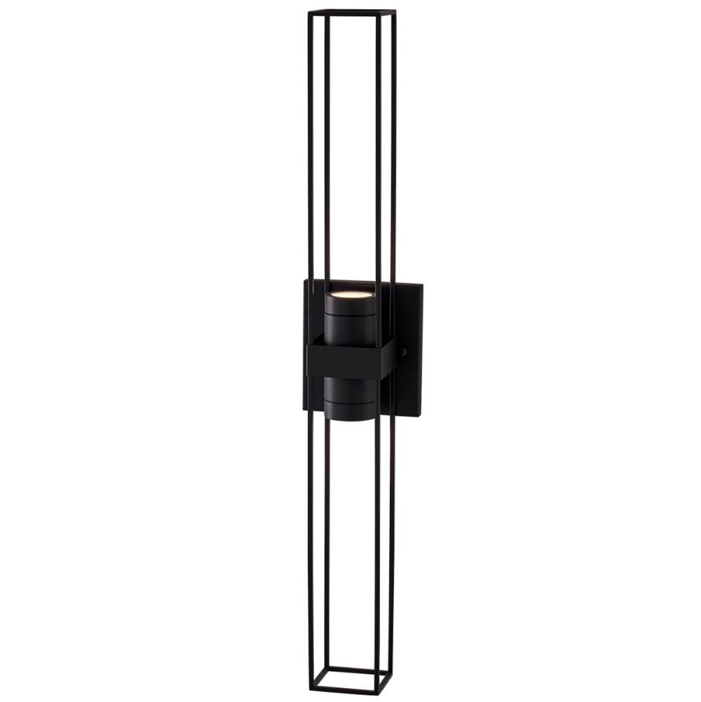 Kalco Lighting 405024MB Matte Black Eames Outdoor 30-in 2 Light Led Matte Black Outdoor Wall Sconce Image 1