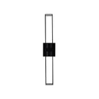 Kalco Lighting Eames Outdoor Eames Outdoor 30-in 2 Light Led Matte Black Outdoor Wall Sconce