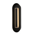 Kalco Lighting 405122MB Matte Black Prescott Outdoor 19-in 1 Light Led Matte Black Outdoor Wall Sconce Image 1
