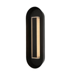 Kalco Lighting 405122MB Matte Black Prescott Outdoor 19-in 1 Light Led Matte Black Outdoor Wall Sconce Image 1