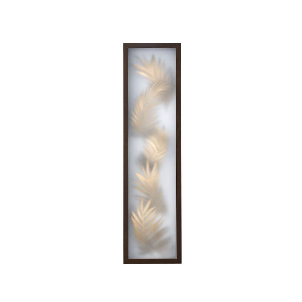 Kalco Lighting 409421OBZ Bronze Folium 34-in 1 Light Led Bronze Outdoor Wall Sconce Image 1