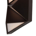 Kalco Lighting 409821BZ Bronze Delta 25-in 1 Light Led Bronze Outdoor Wall Sconce Image 5