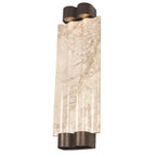 Kalco Lighting Pillar 22-in 1 Light Led Bronze Outdoor Wall Sconce