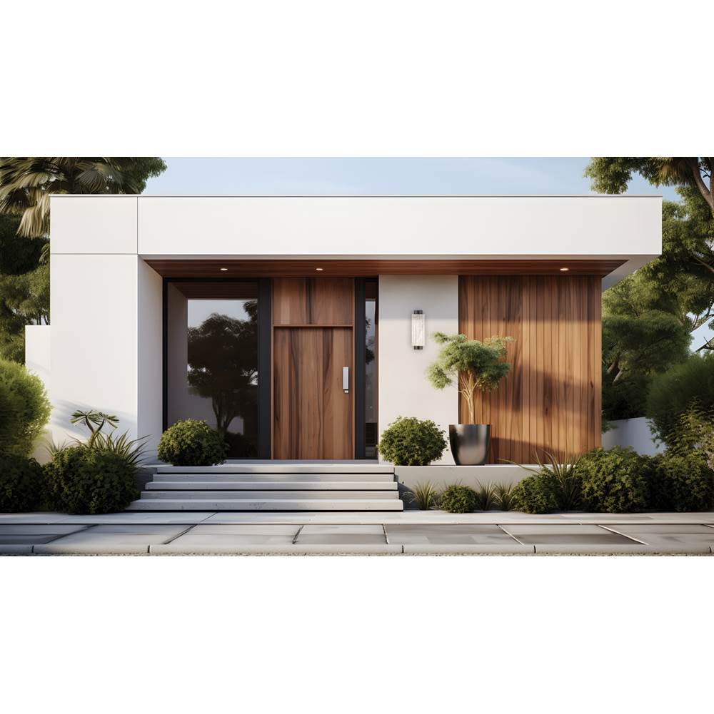Kalco Lighting 409921BZ Bronze Pillar 22-in 1 Light Led Bronze Outdoor Wall Sconce Image 2