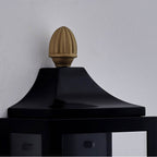 Kalco Lighting 410120MB Matte Black Midsummer 22-in 1 Light Socket Matte Black Outdoor Wall Sconce Image 2