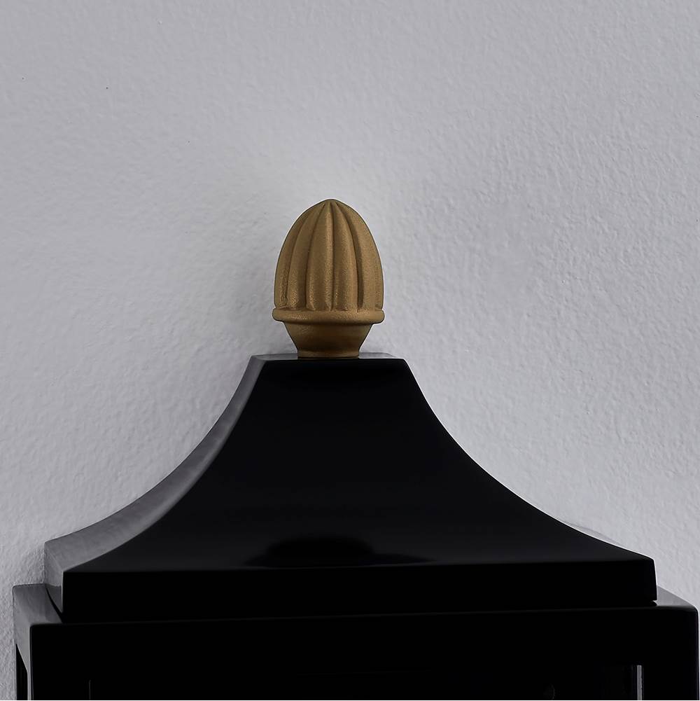 Kalco Lighting 410121MB Matte Black Midsummer 34-in 2 Light Socket Matte Black Outdoor Wall Sconce Image 3