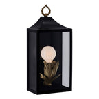 Kalco Lighting 410220MB Matte Black Marge 18-in 1 Light Socket Matte Black Outdoor Wall Sconce Image 1