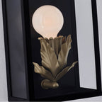 Kalco Lighting 410220MB Matte Black Marge 18-in 1 Light Socket Matte Black Outdoor Wall Sconce Image 4