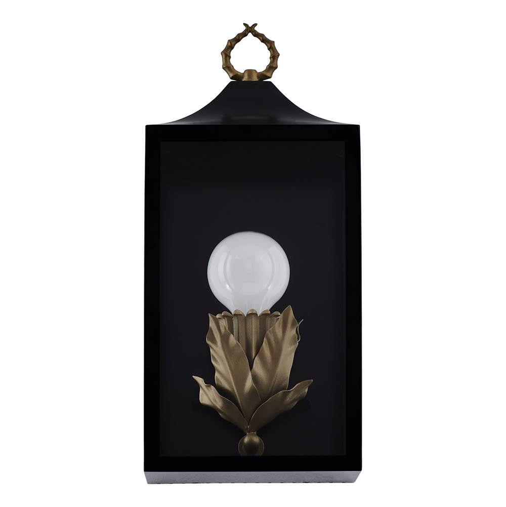Kalco Lighting 410220MB Matte Black Marge 18-in 1 Light Socket Matte Black Outdoor Wall Sconce Image 3