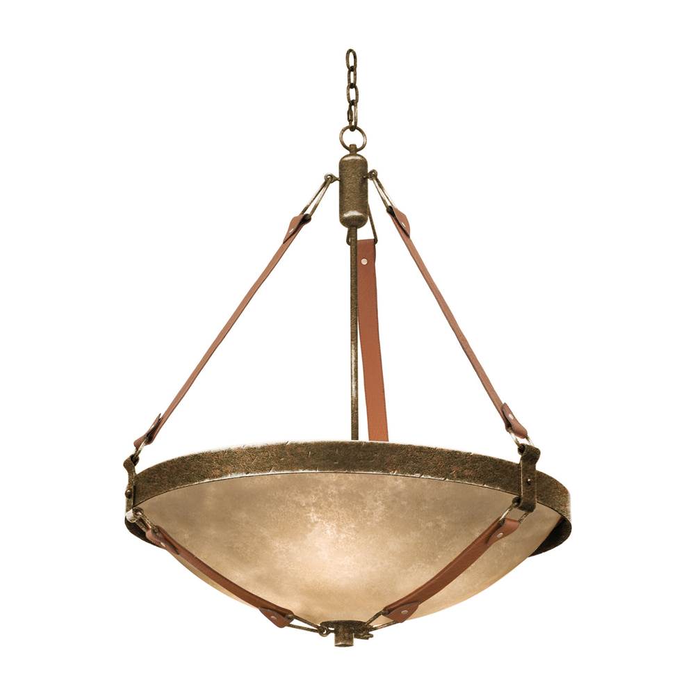 Kalco Lighting Rodeo Drive Rodeo Drive 30-in 6 Light Socket Antique Copper Chandelier