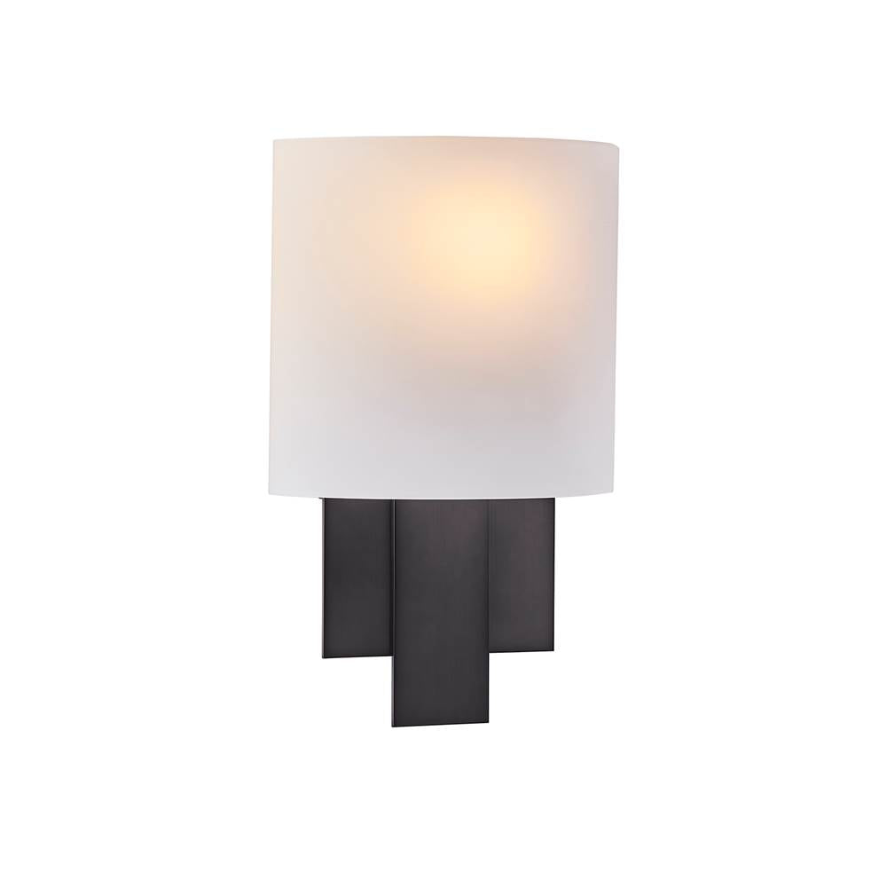 Kalco Lighting Espille 12.25-in 1 Light Socket Bronze Wall Sconce