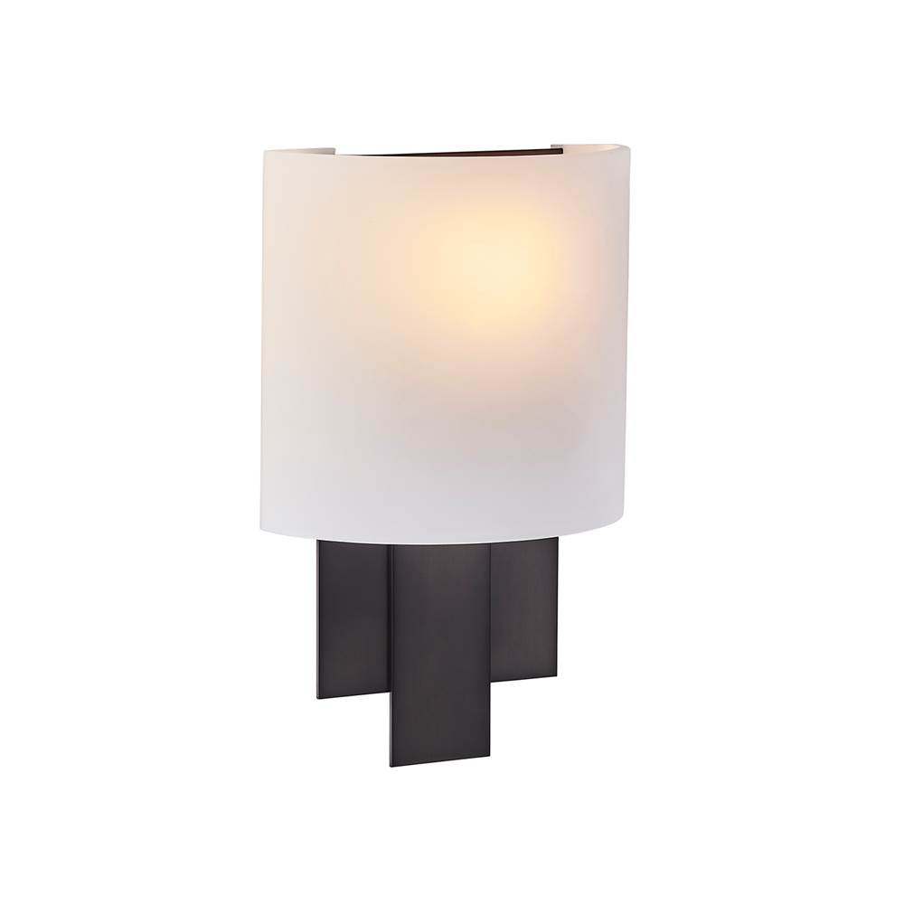 Kalco Lighting 4652SBN Satin Black Nickel Espille 12.25-in 1 Light Socket Satin Black Nickel Wall Sconce Image 6