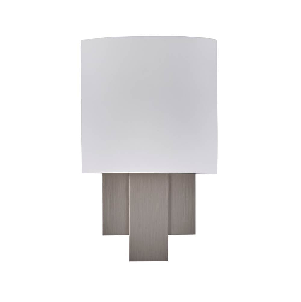 Kalco Lighting 4652SN Satin Nickel Espille 12.25-in 1 Light Socket Satin Nickel Wall Sconce Image 5