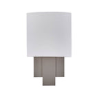 Kalco Lighting 4652SN Satin Nickel Espille 12.25-in 1 Light Socket Satin Nickel Wall Sconce Image 5