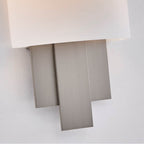 Kalco Lighting 4652SN Satin Nickel Espille 12.25-in 1 Light Socket Satin Nickel Wall Sconce Image 3