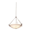 Kalco Lighting Grande 24-in 3 Light Socket Country Iron Pendant