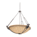 Kalco Lighting Grande 35-in 6 Light Socket Country Iron Chandelier