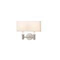 Kalco Lighting Dupont 11-in 2 Light Socket Polished Chrome Wall Sconce