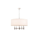 Kalco Lighting Dupont 26-in 5 Light Socket Polished Chrome Chandelier