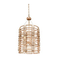 Kalco Lighting Metropolis 19-in 5 Light Socket Modern Gold Chandelier
