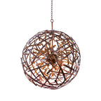 Kalco Lighting 501552CP Copper Patina Ambassador 34-in 24 Light Socket Copper Patina Chandelier Image 1