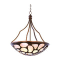 Kalco Lighting 501953CP Copper Patina Gramercy 27-in 5 Light Socket Copper Patina Pendant Image 1