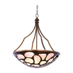 Kalco Lighting 501953CP Copper Patina Gramercy 27-in 5 Light Socket Copper Patina Pendant Image 1