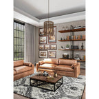 Kalco Lighting Chelsea 16-in 4 Light Socket Copper Patina Chandelier