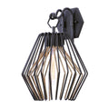 Kalco Lighting Metro I Metro I 10-in 1 Light Socket Antique Bronze W/ Antique Gold Wall Sconce