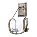 Kalco Lighting Madison 16-in 1 Light Socket Platinum Wall Sconce